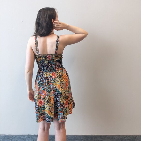 NWT ✨ Boho Front Knot Dress 👗 Adjustable Front knot - Picture 2 of 6